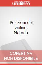 Posizioni del violino. Metodo art vari a