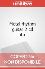 Metal rhythm guitar 2 cd ita articolo cartoleria di Stetina Troy