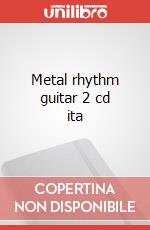 Metal rhythm guitar 2 cd ita art vari a