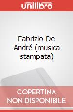 Fabrizio De André (musica stampata) art vari a