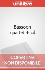 Bassoon quartet + cd art vari a