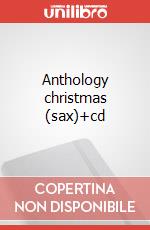 Anthology christmas (sax)+cd articolo cartoleria di Cappellari Andrea