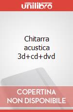 Chitarra acustica 3d+cd+dvd art vari a