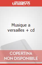 Musique a versailles + cd art vari a