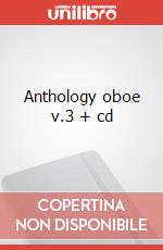 Anthology oboe v.3 + cd art vari a