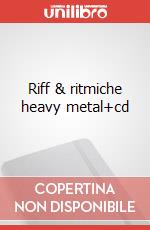 Riff & ritmiche heavy metal+cd art vari a