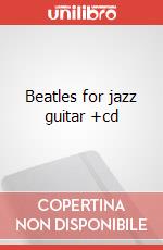 Beatles for jazz guitar +cd art vari a