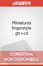 Miniatures fingerstyle gtr+cd art vari a