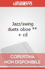 Jazz/swing duets oboe ** + cd art vari a