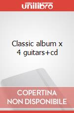 Classic album x 4 guitars+cd art vari a