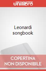 Leonardi songbook articolo cartoleria