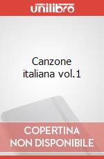 Canzone italiana vol.1 articolo cartoleria