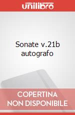 Sonate v.21b autografo art vari a