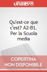 Qu'est-ce que c'est? A2-B1. Per la Scuola media articolo cartoleria