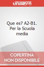 Que es? A2-B1. Per la Scuola media art vari a
