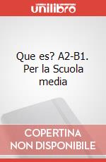 Que es? A2-B1. Per la Scuola media articolo cartoleria