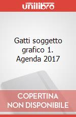 Gatti soggetto grafico 1. Agenda 2017 articolo cartoleria