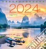 Viaggio nella natura. Calendario da tavolo 2024 articolo cartoleria