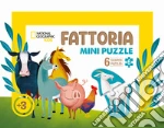 Fattoria mini puzzle. 6 puzzle sagomati. Ediz. a colori art vari a