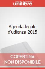 Agenda legale d'udienza 2015 articolo cartoleria