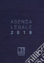 Agenda legale d'udienza 2018. Ediz. blu. Ediz. minore articolo cartoleria