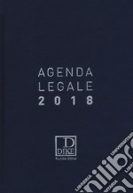 Agenda legale 2018. Ediz. blu. Ediz. maior articolo cartoleria