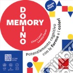 Domino memory. Potenziamento cognitivo con le forme e i colori articolo cartoleria di Pavan Loretta; Leoni Chiara