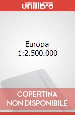 Europa 1:2.500.000 articolo cartoleria