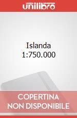 Islanda 1:750.000 articolo cartoleria