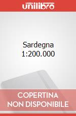 Sardegna 1:200.000 articolo cartoleria