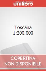 Toscana 1:200.000 articolo cartoleria