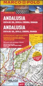 Andalusia, Costa del sole, Siviglia, Cordoba, Granada 1:200.000. Ediz. multilingue articolo cartoleria