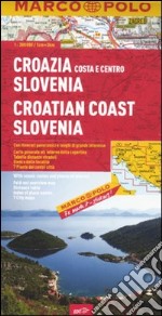 Croazia costa e centro, Slovenia 1:300.000. Ediz. multilingue articolo cartoleria
