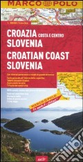 Croazia costa e centro, Slovenia 1:300.000. Ediz. multilingue art vari a