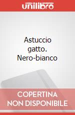 Astuccio gatto. Nero-bianco art vari a