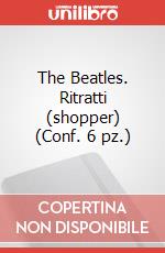 The Beatles. Ritratti (shopper) (Conf. 6 pz.) articolo cartoleria