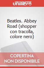 Beatles. Abbey Road (shopper con tracolla, colore nero) articolo cartoleria