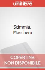 Maschera scimmia di plastica per bambini. Consegna express