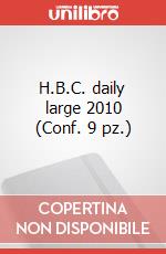 H.B.C. daily large 2010 (Conf. 9 pz.) articolo cartoleria di Moleskine