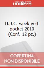 H.B.C. week vert pocket 2010 (Conf. 12 pz.) articolo cartoleria di Moleskine