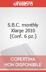 S.B.C. monthly Xlarge 2010 (Conf. 6 pz.) articolo cartoleria di Moleskine