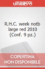 R.H.C. week notb large red 2010 (Conf. 9 pz.) articolo cartoleria di Moleskine