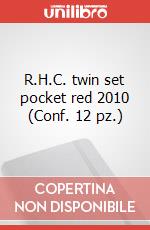 R.H.C. twin set pocket red 2010 (Conf. 12 pz.) articolo cartoleria di Moleskine