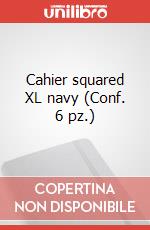 Cahier squared XL navy (Conf. 6 pz.) articolo cartoleria di Moleskine