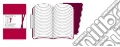 Volant Moleskine - Large Righe ROSSO (2 taccuini) art vari a