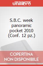 S.B.C. week panoramic pocket 2010 (Conf. 12 pz.) articolo cartoleria di Moleskine