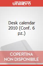 Desk calendar 2010 (Conf. 6 pz.) articolo cartoleria di Moleskine
