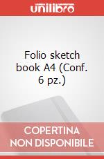 Folio sketch book A4 (Conf. 6 pz.) articolo cartoleria di Moleskine