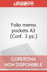 Folio memo pockets A3 (Conf. 3 pz.) articolo cartoleria di Moleskine