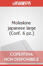 Moleskine japanese large (Conf. 6 pz.) articolo cartoleria